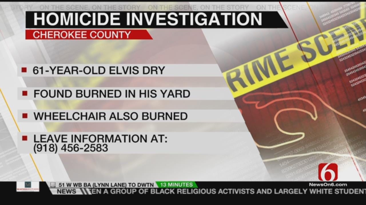 Deputies Find 61-Year-Old Cherokee Co. Amputee Dead, Burned Outside Home
