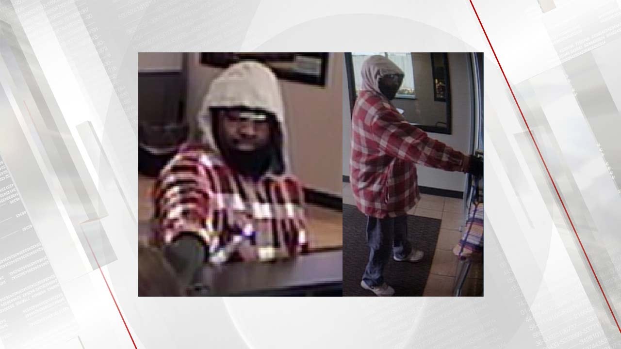 Tulsa Police Looking For Bank Robber Who Pulled Gun On Teller