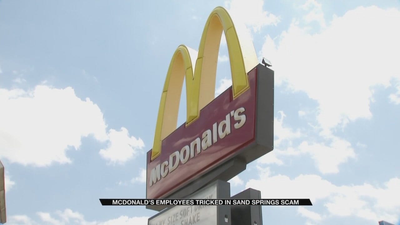 Sand Springs McDonald’s Nearly Scammed For Over $1K