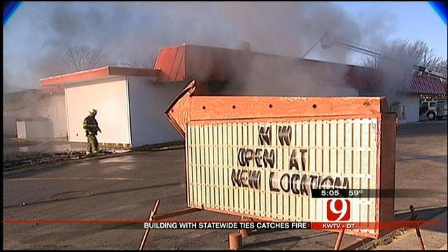 Fire That Damaged Iconic Building In Tuttle Ruled Accidental