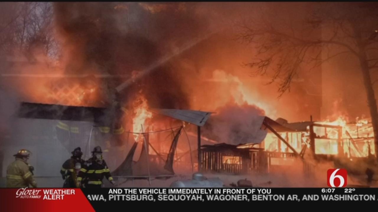 Cherokee County Fire Claims Mobile Home