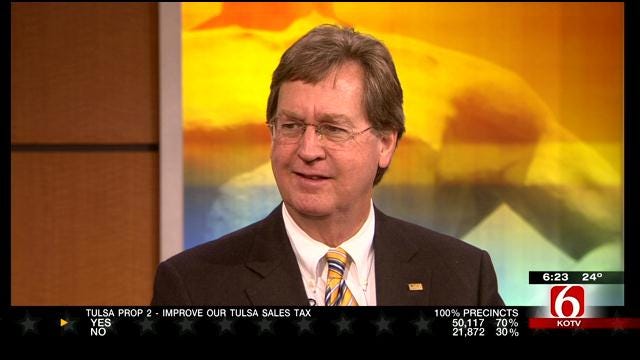 Tulsa Mayor Dewey Bartlett Talks About Election Win - Part 2