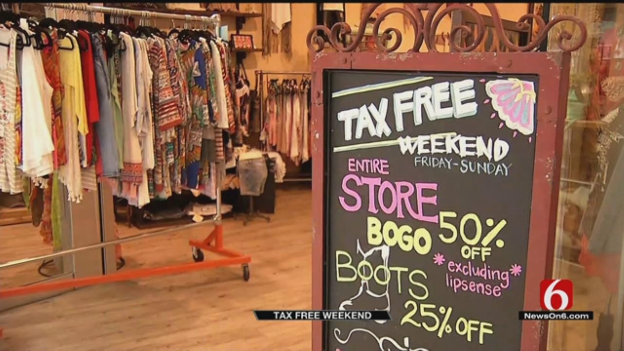 Oklahoma's Tax-Free Shopping Weekend Kicks Off