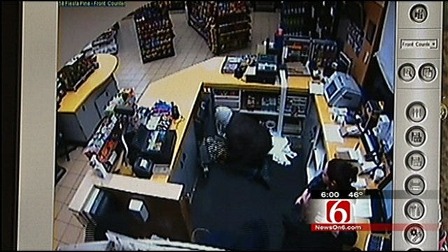 Watch: Surveillance Video From Tulsa Fiesta Mart Armed Robbery