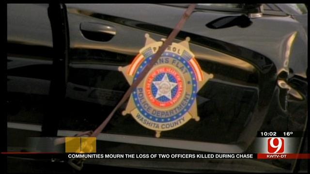 OK Communities Mourn The Loss Of Officers Killed During Chase
