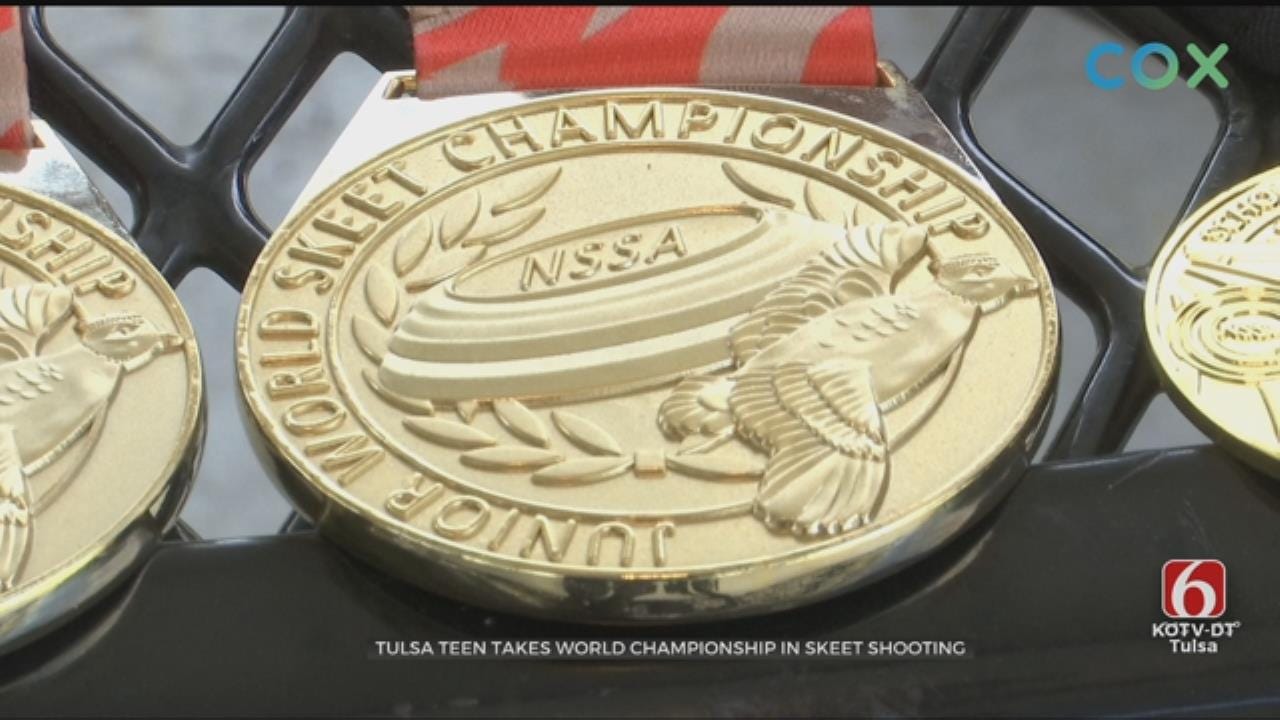 14-Year-Old From Jenks Takes Skeet Shooting World Championship