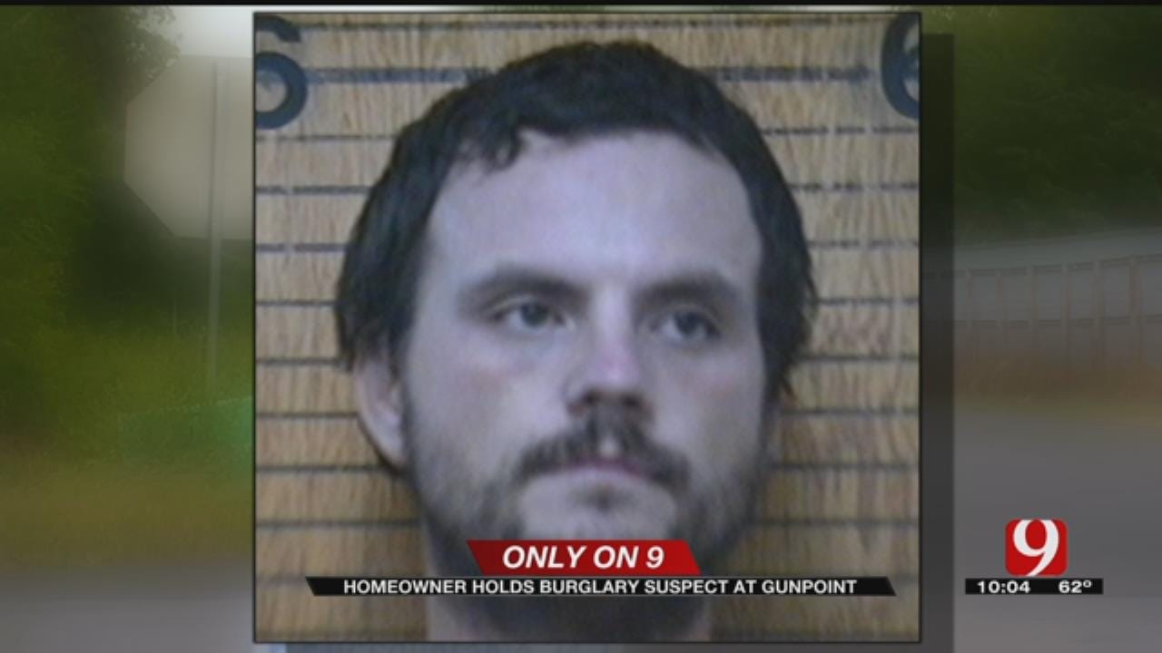 Homeowner Holds Grady County Burglar At Gunpoint, Calls Police