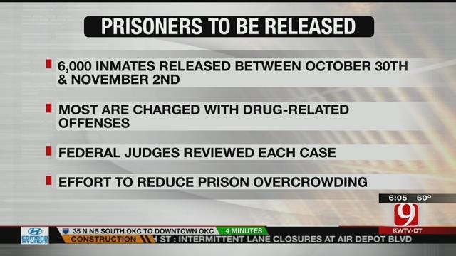 Department Of Justice To Release Thousands Of Inmates