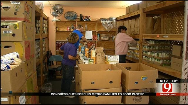 OKC Metro Food Banks Stretched Thin As Congress Cuts Food Stamp Budget