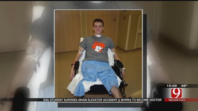 OSU Student Survives Grain Elevator Accident, Works To Become Doctor