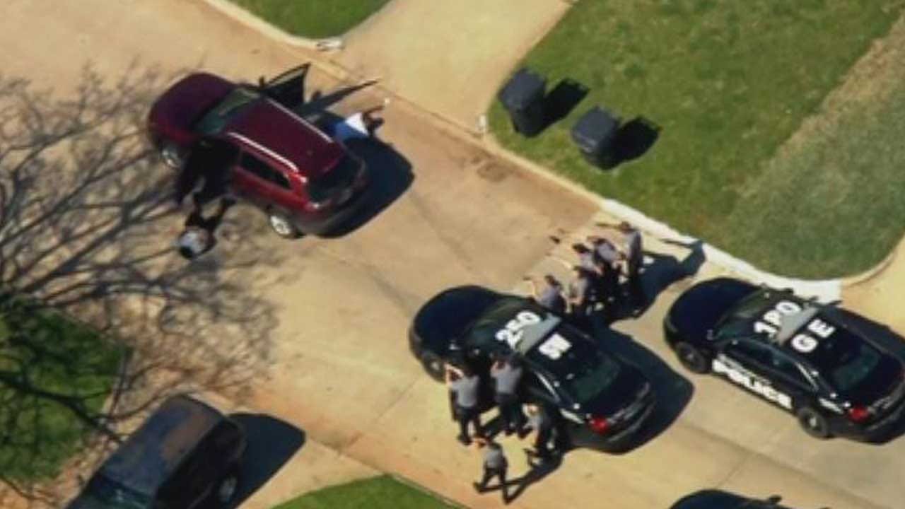 WATCH: Suspects Taken Into Custody As Wild Police Chase Ends In SW OKC
