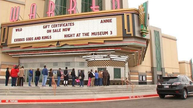 WEB EXTRA: Video Inside And Outside Of The New Broken Arrow Warren Theatres