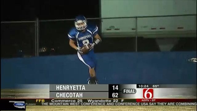 Checotah Crushes Henryetta In Wildcat War