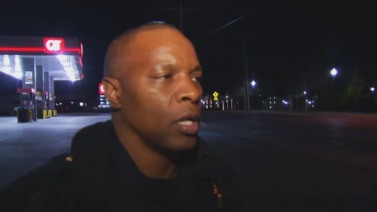 WEB EXTRA: Tulsa Police Captain Malcolm Williams Talks About Robbery
