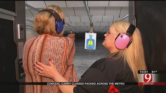 Gun Sales In Oklahoma On The Rise