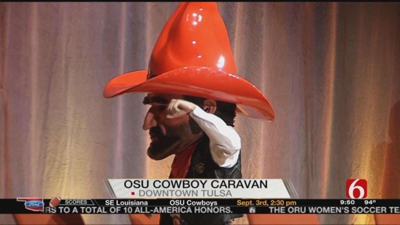 Cowboy Caravan Stops In Tulsa