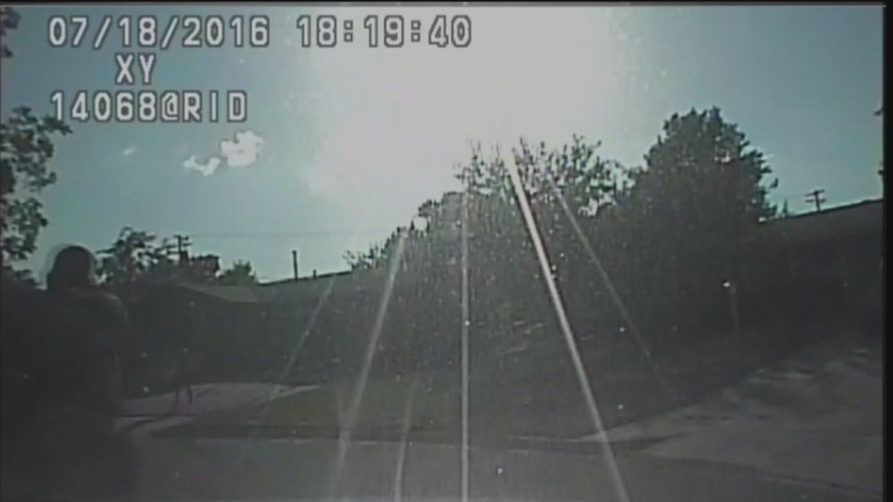 WEB EXTRA: Tulsa Police Dashcam Video