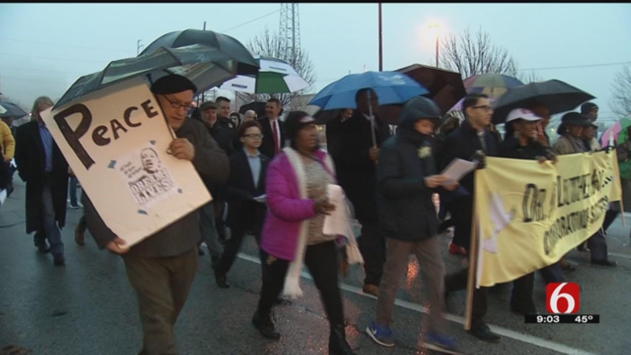 Tulsa Group Organizes 'Love Conquers Hate' March Honoring MLK Jr.