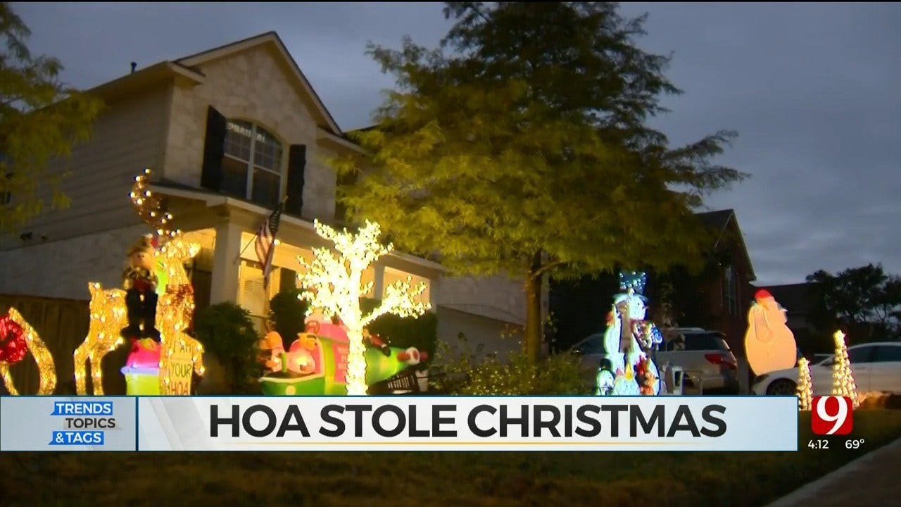 Trends, Topics & Tags: HOA Steals Christmas