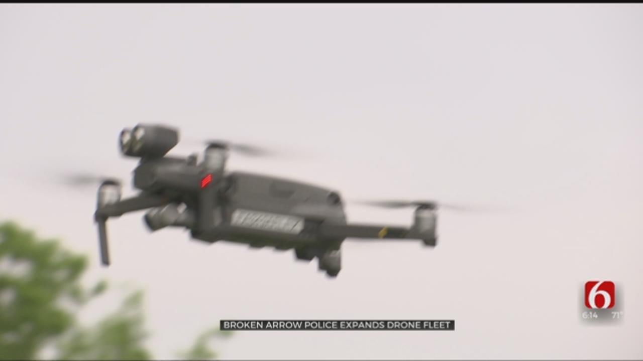 Broken Arrow Police Expanding Fleet Of Drones