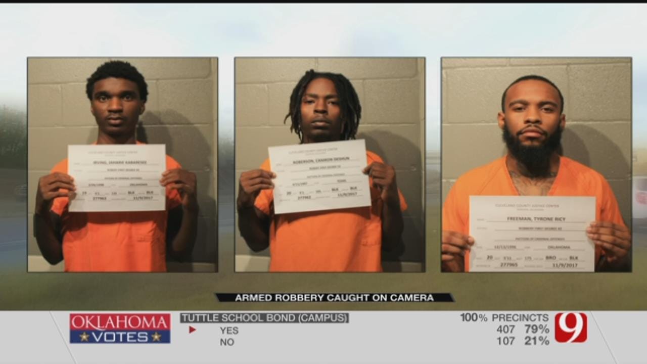 Suspects Arrested For Back-To-Back Armed Robberies