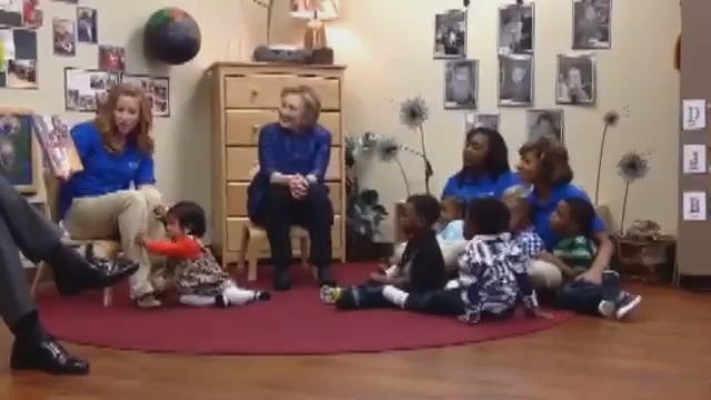 WEB EXTRA: Hilary Clinton At Tulsa Educare