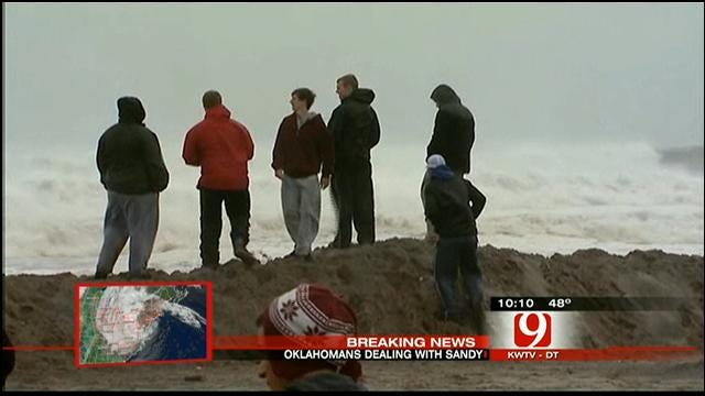 Oklahomans Bear Brunt of Hurricane Sandy