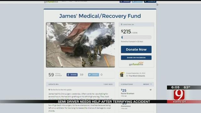 Family Of Driver In Fiery Crash Struggles To Pay For Medical Bills