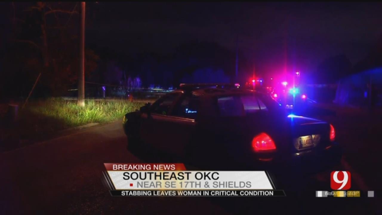 Woman In Critical Condition Following Stabbing IN SE OKC