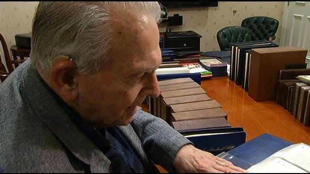 Lifelong Collector Shares Extensive Stamp Collection