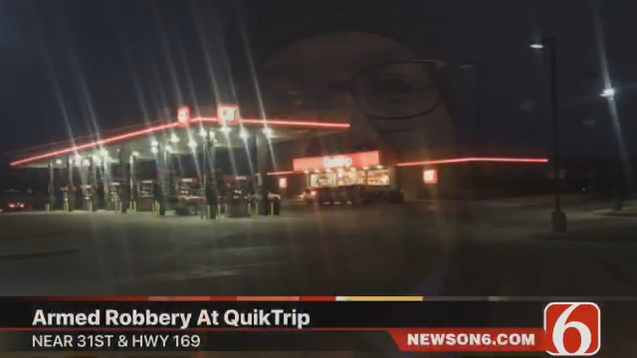Joseph Holloway: Armed Robbery At Tulsa QuikTrip