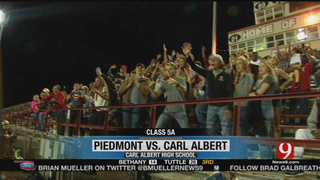 Carl Albert Snaps Piedmont's Winning Streak