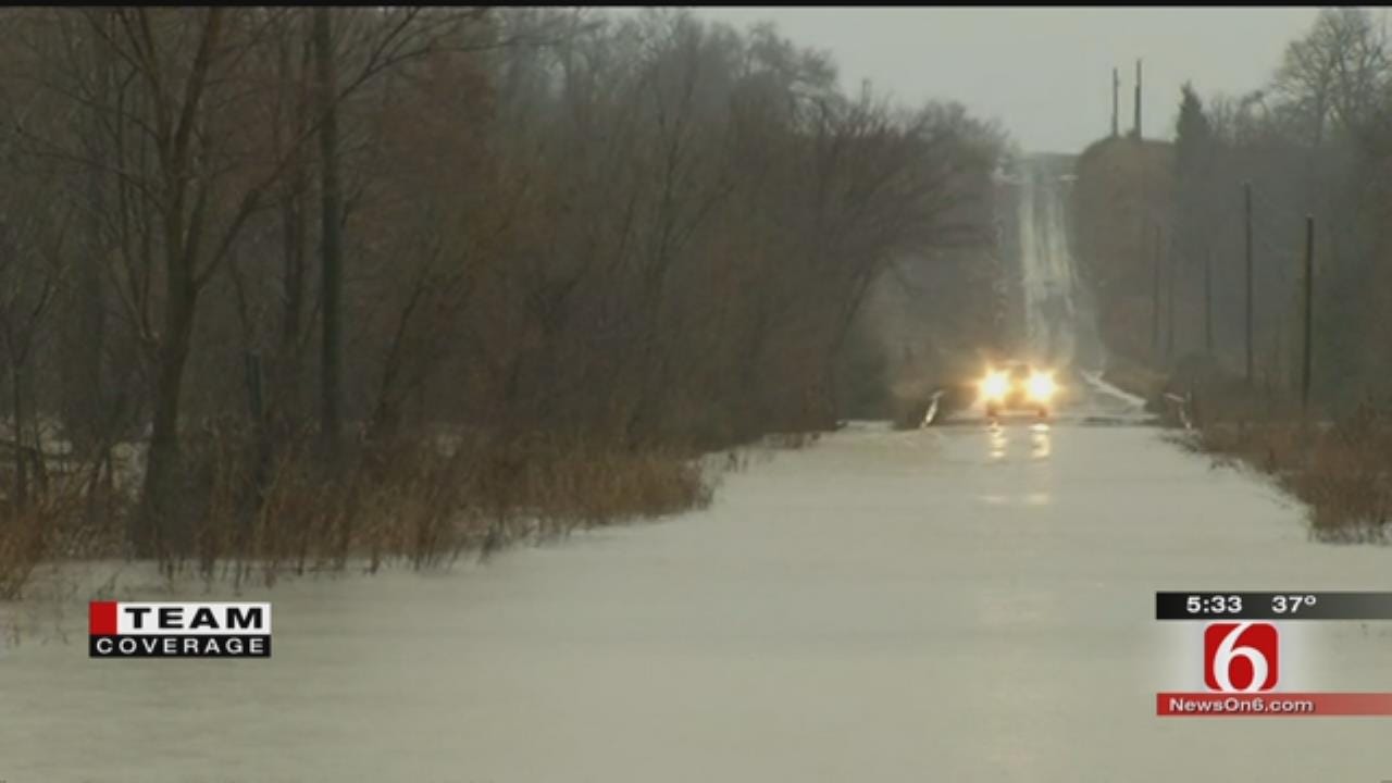Man Feared Dead After Being Swept Away In Pittsburg County Floodwaters