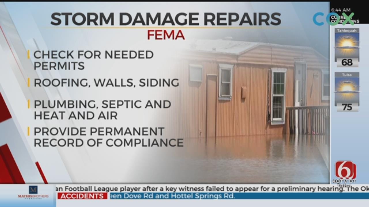 FEMA Reminds Property Owners About Needed Permits