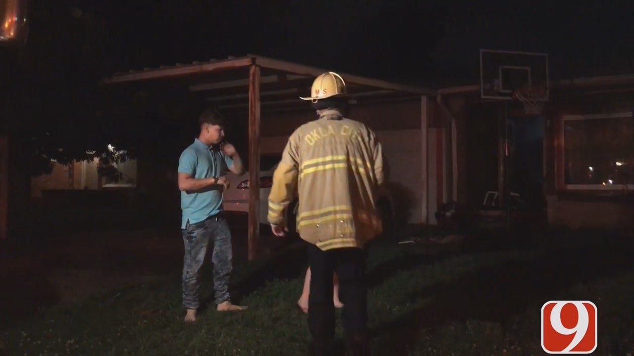 WEB EXTRA: Rachel Calderon Updates On SW OKC House Fire