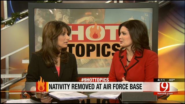 Hot Topics: Nativity Scene Removed From SC Air Force Base