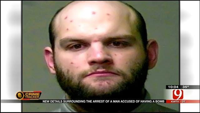 OKC Man Arrested For Having Bomb In Car Faces More Charges