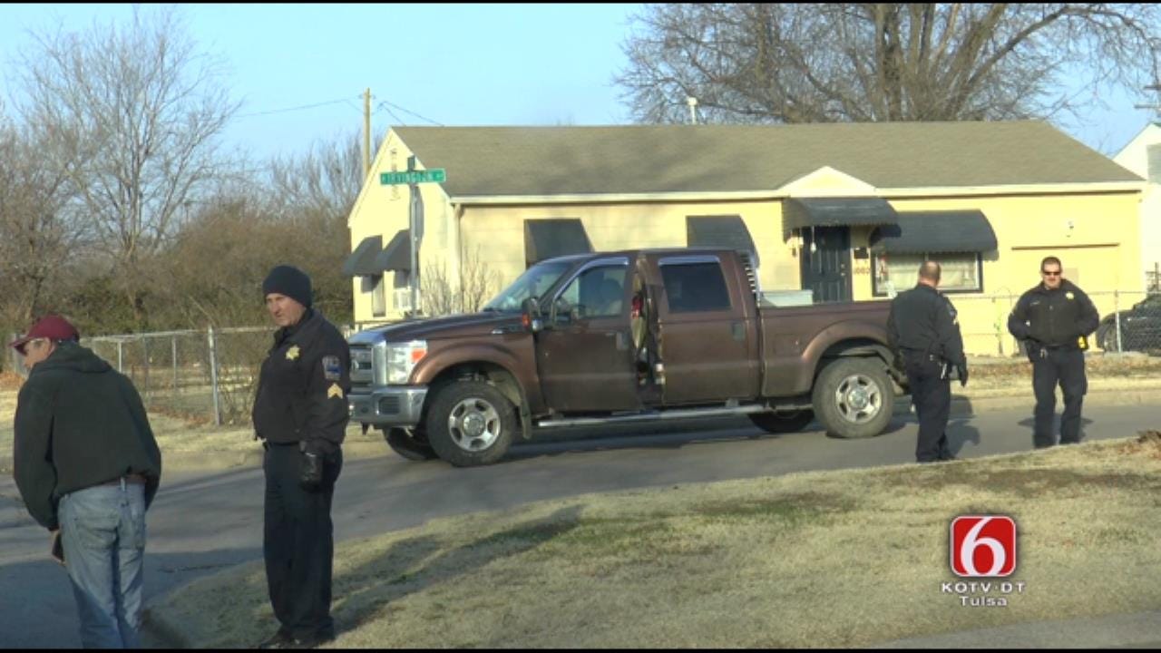 WEB EXTRA: Tulsa Man Shoots Alleged Thief Trying To Steal Father's Truck