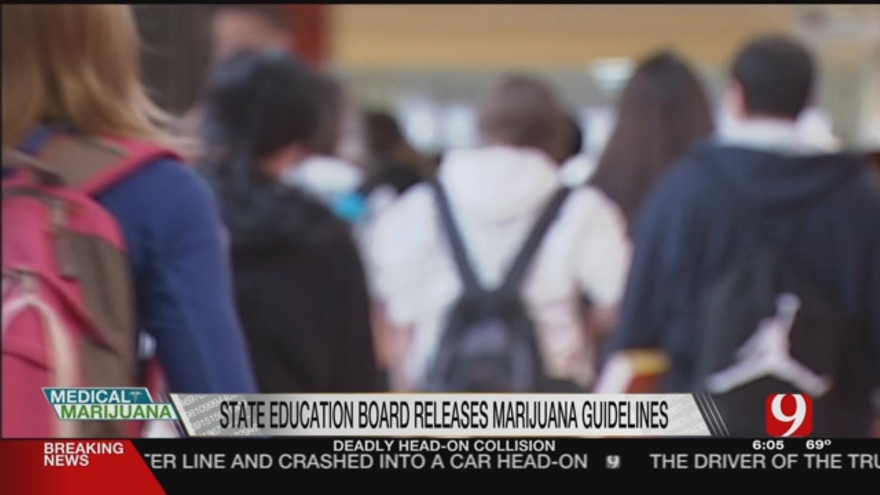 State Education Board Releases Medical Marijuana Guidelines