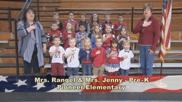 Mrs. Rangel's and Mrs. Jenny's Pre-K Class at Pioneer Elementary School