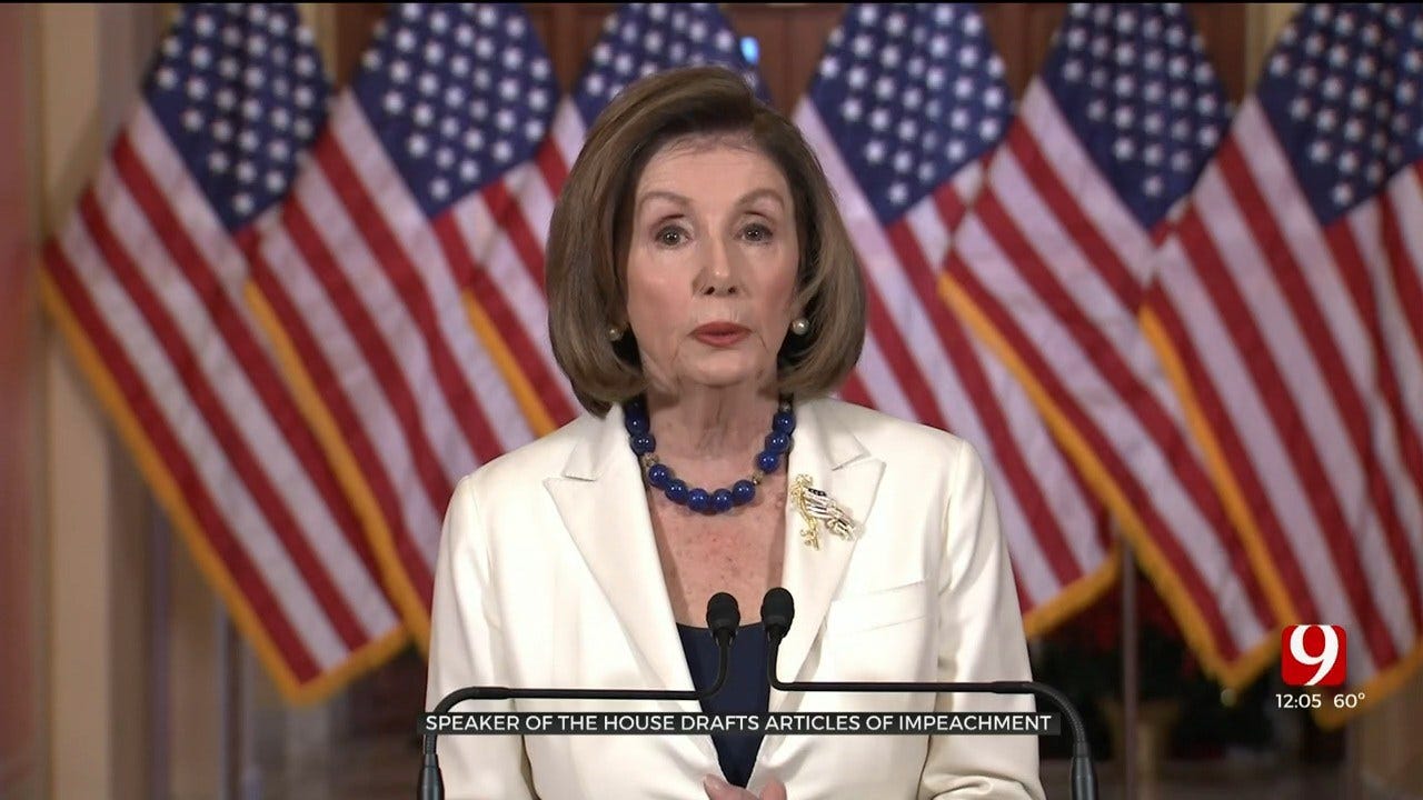 Pelosi: 'I Am Asking Our Chairman To Proceed With Articles Of Impeachment'