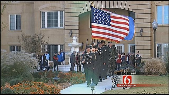 Tulsa Retirement Community Dedicates Tribute To Veterans