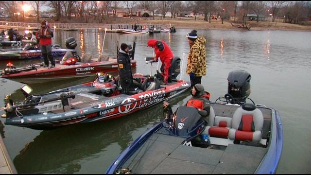 Anglers Do Practice Launch Ahead Of Bassmaster Classic