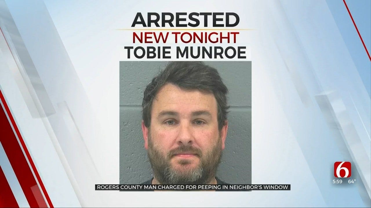 Rogers County Man Charged With Peeping Into Neighbor's Window
