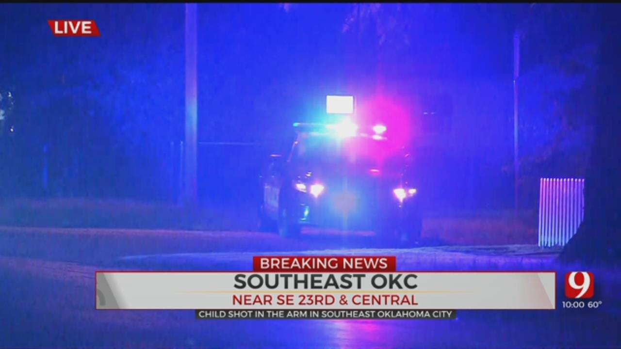 Police Investigating After Young Girl Shot In SE OKC
