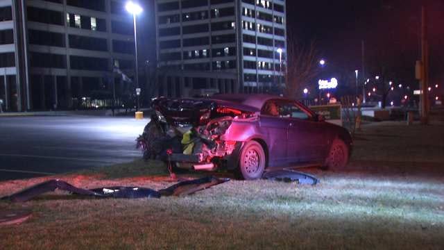 WEB EXTRA: Video From Scene Of Crash On 31st Street Between Sheridan And Yale