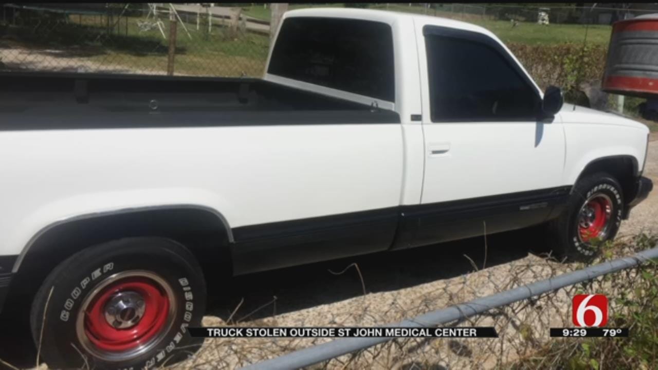 Sand Springs Couple Reaching Out After Truck Stolen From Hospital Parking Lot