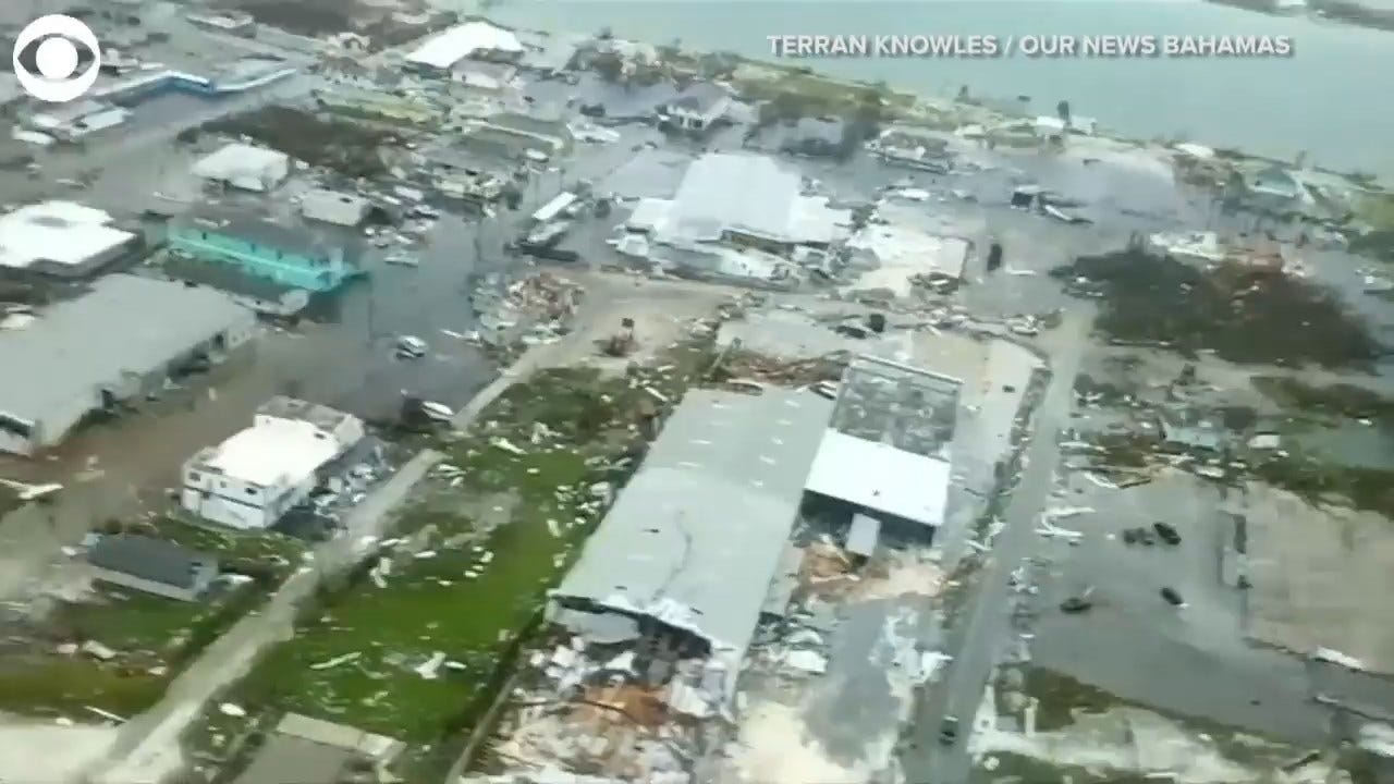WATCH: Aerial Footage Of Hurricane Dorian Damage In The Bahamas