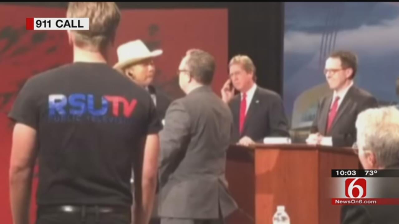 Tulsa Mayor Dewey Bartlett's 911 Call During Mayoral Debate