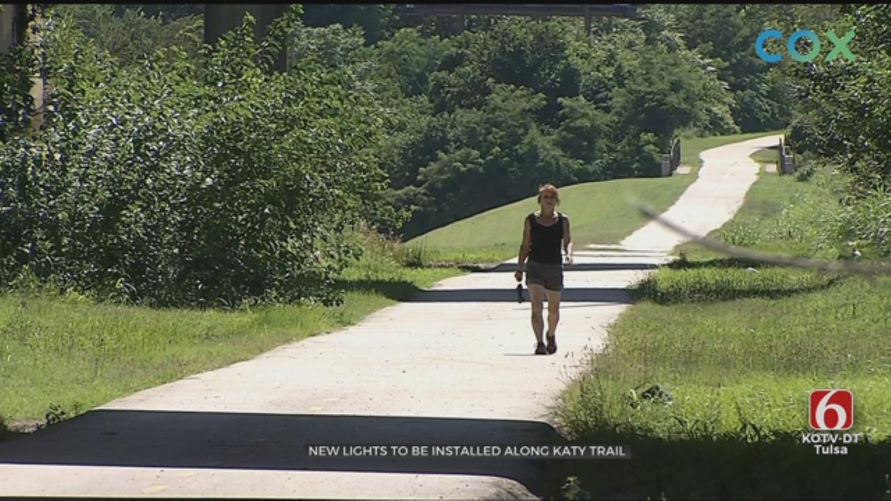 Tulsa River Parks Receives Grant To Install Lights On Katy Trail
